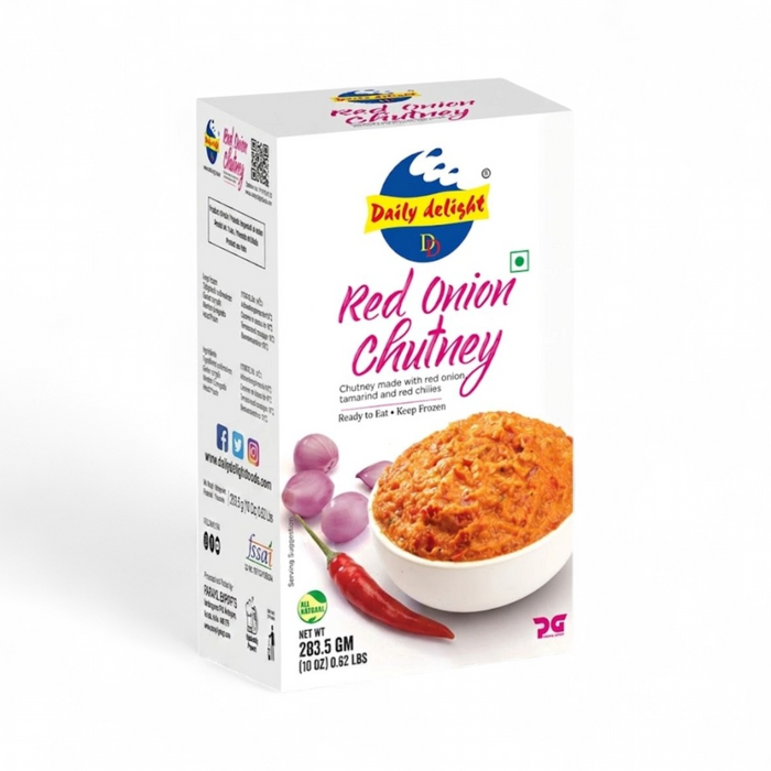 Frozen Daily Delight - Red Onion Chutney 283.5gm (Only Berlin Delivery)