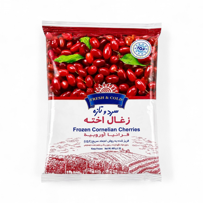 Fresh & Cold – Frozen Cornelian Cherries 400gm - Only Berlin Delivery