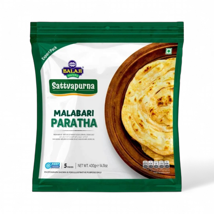 Frozen Balaji – Malabari Paratha (5pcs) 400gm - Only Berlin Delivery