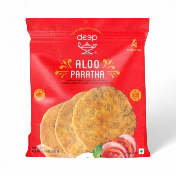 Frozen Deep – Aloo Paratha (4pcs) 383gm (Only Berlin Delivery)