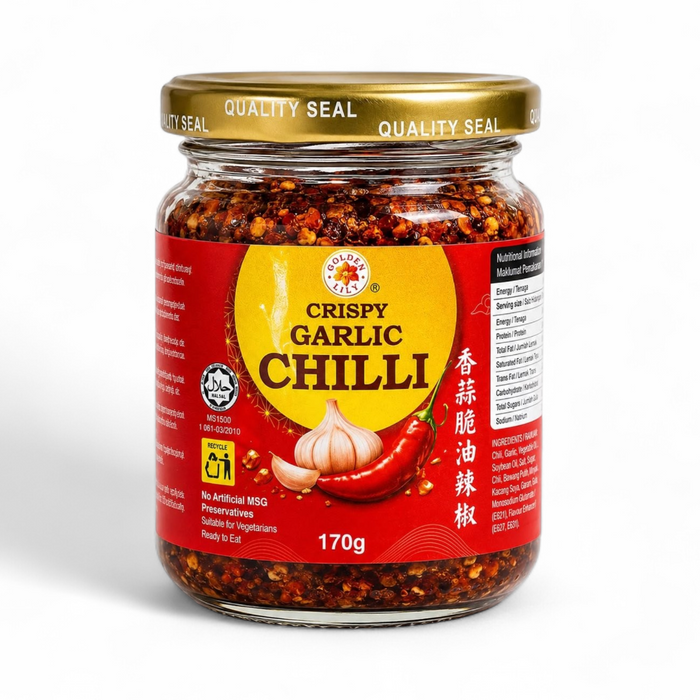 Golden Lily - Crispy Garlic Chilli Oil 170gm