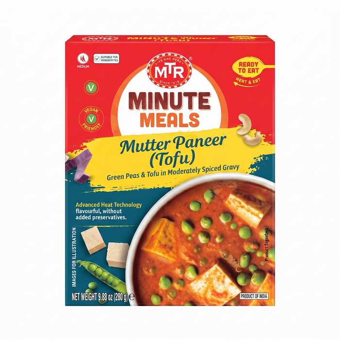 MTR Ready to Eat - Mutter Paneer (Tofu) 280gm