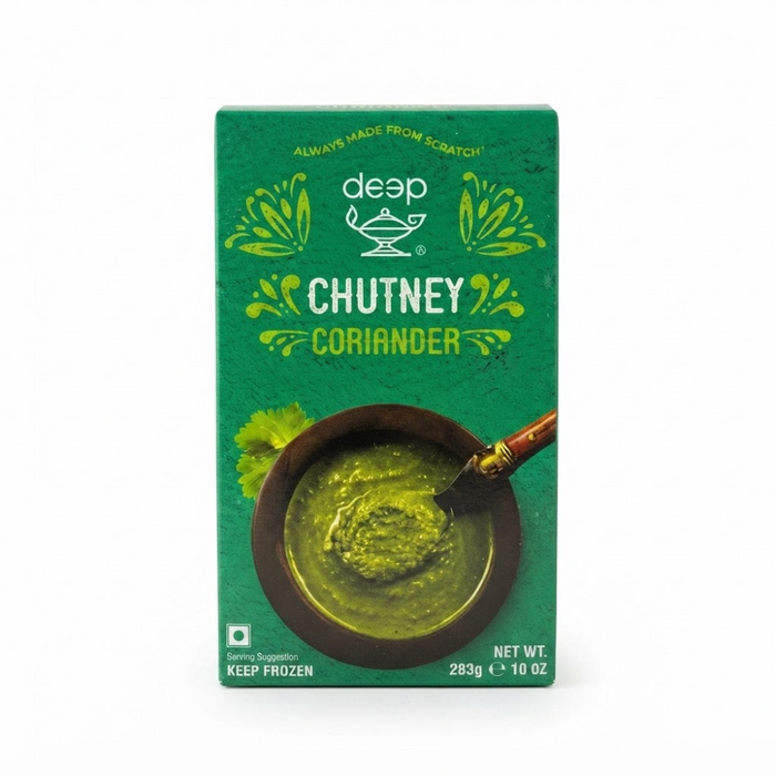 Frozen Deep Coriander Chutney 283gm - Only Berlin Delivery