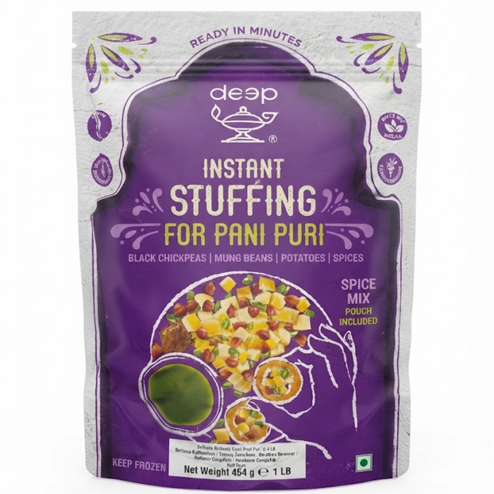 Frozen Deep Instant Stuffing For Pani Puri 454gm - Only Berlin Delivery