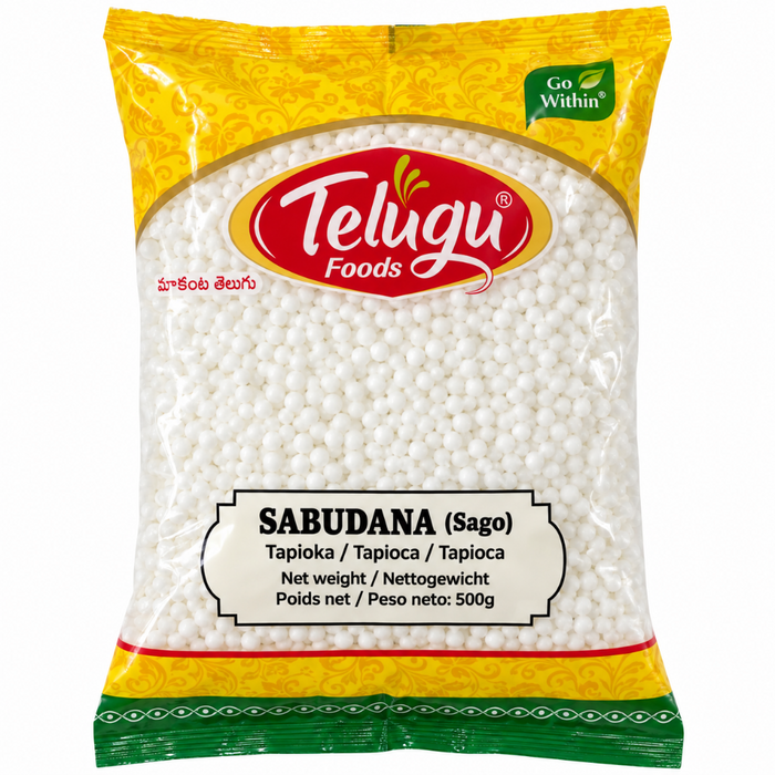 Telugu Foods Sabudana (Sago) 500gm