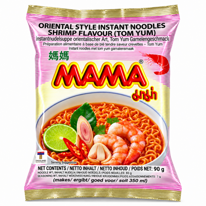 MAMA Garnelen-Creme-Tom-Yum-Geschmack, 90 g