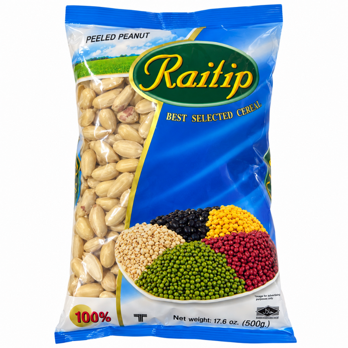 Raitip Peeled Peanuts 500gm