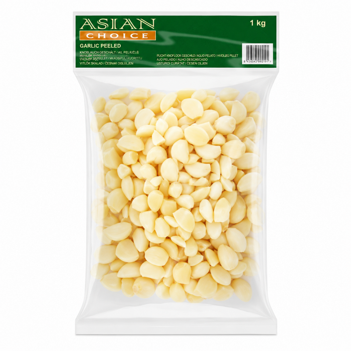 Frozen Asian Choice Frozen Garlic Peeled 1kg - Only Berlin Delivery