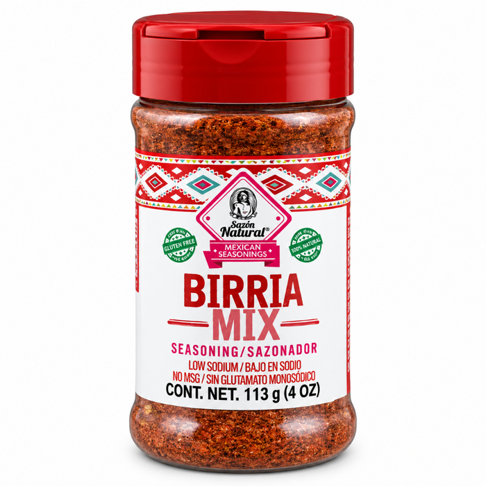 Sazón Natural Seasoning Mix – Birria Mix 113gm
