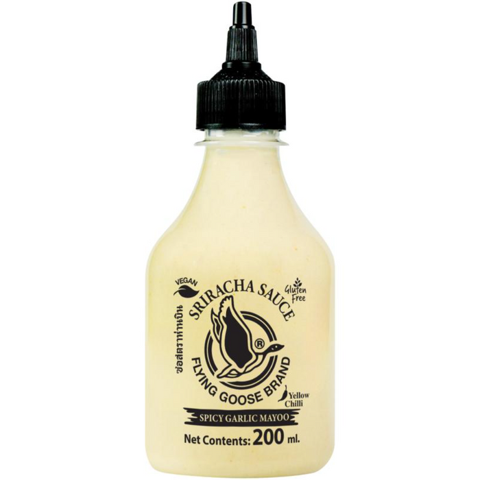 Flying Goose Sriracha Knoblauch-Chili-Sauce, scharf, 455 ml 