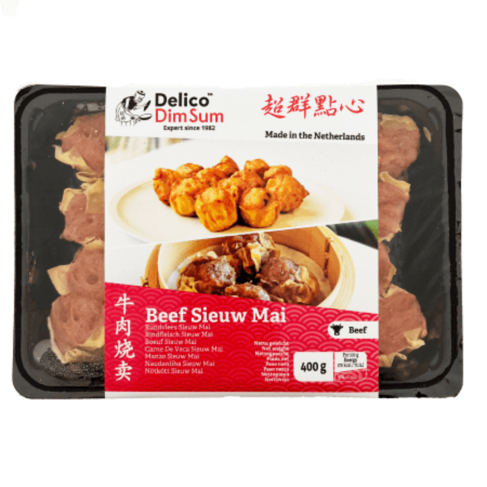 Frozen Delico Dimsum - Beef Sieuw Mai 400gm (Only Berlin Delivery)