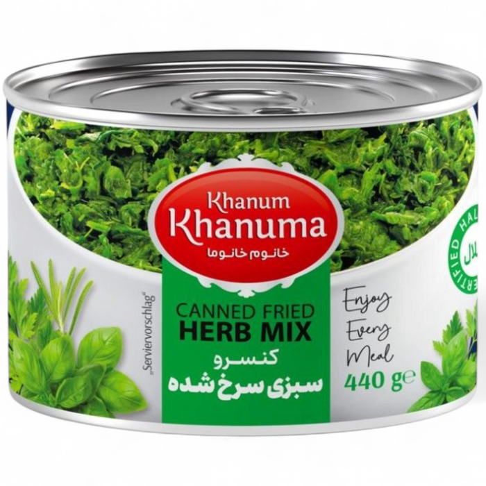 Khanum Khanuma - Canned Fried Herb Mix 440gm
