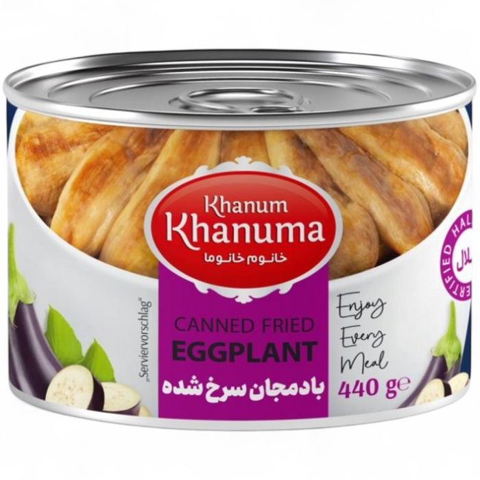 Khanum Khanuma - Canned Fried Eggplant 440gm