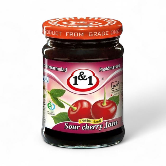 1 & 1 -  Sour Cherry Jam 340gm
