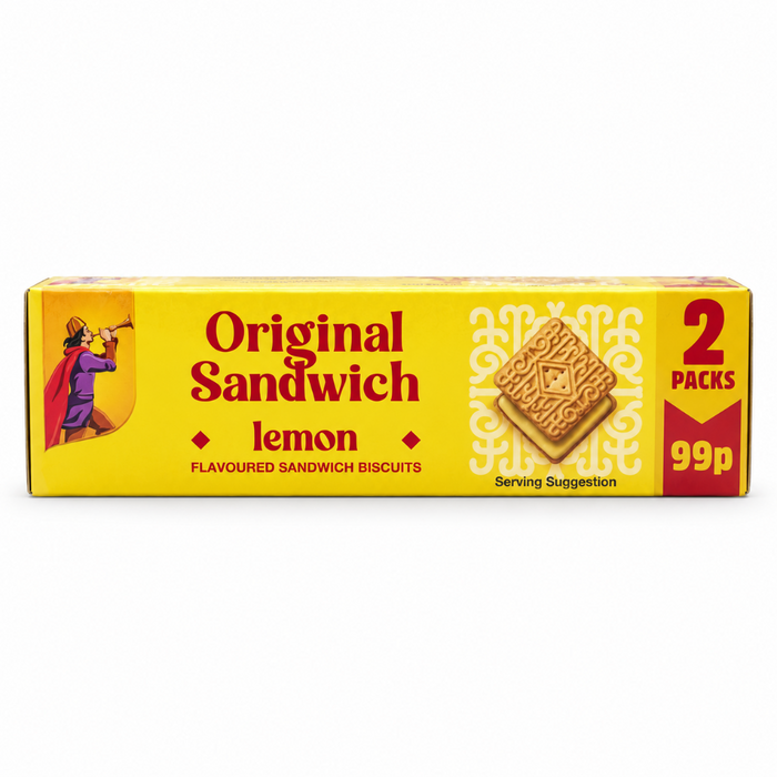 EMB Lemon Sandwich Biscuits 128gm