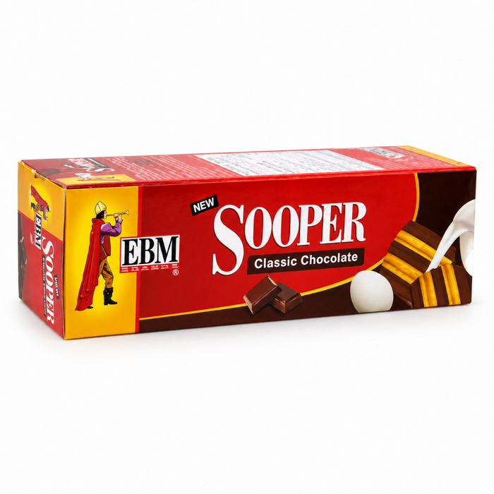 EBM Classic Chocolate Sooper Cookies 112gm