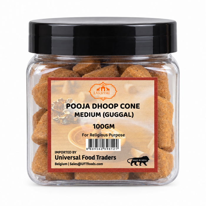 Lakshmi - Pooja Dhoop Cone (Guggal) 100gm