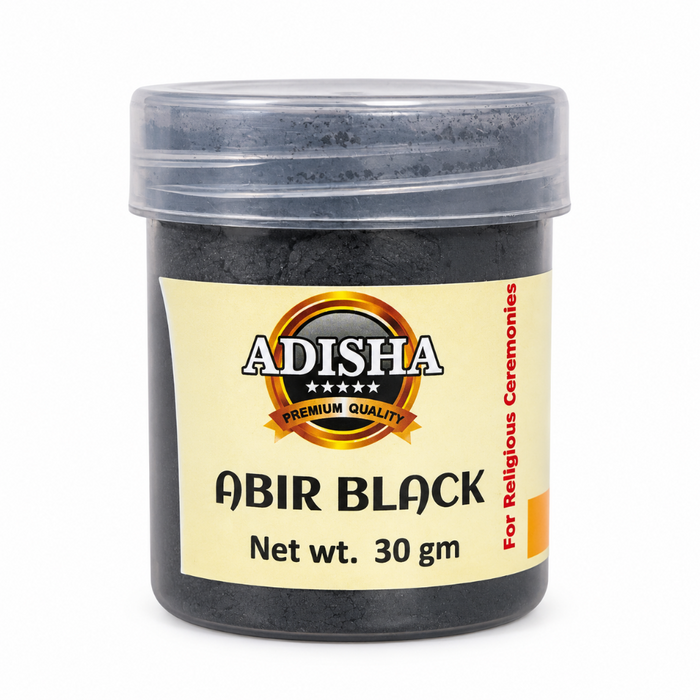Adisha – Abir Black (For Puja) 30gm