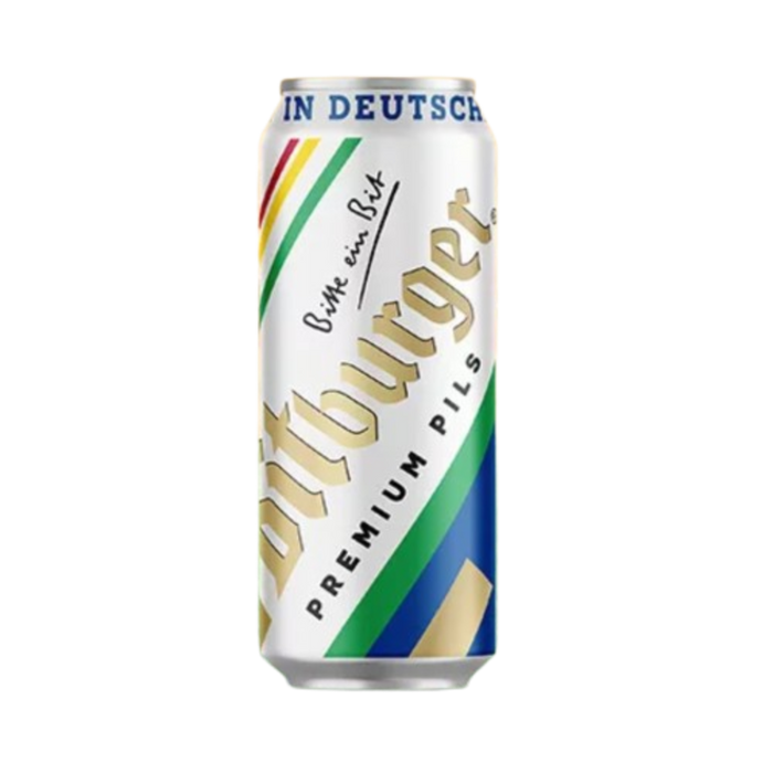 Bitburger - Premium Pils (4.8% Alc) 500ml