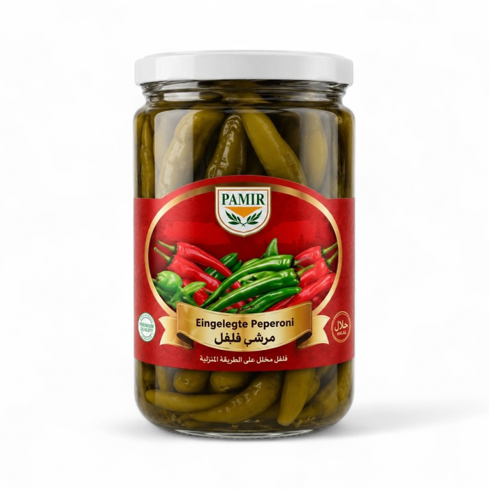 Pamir - Eingelegte Peperoni 640gm