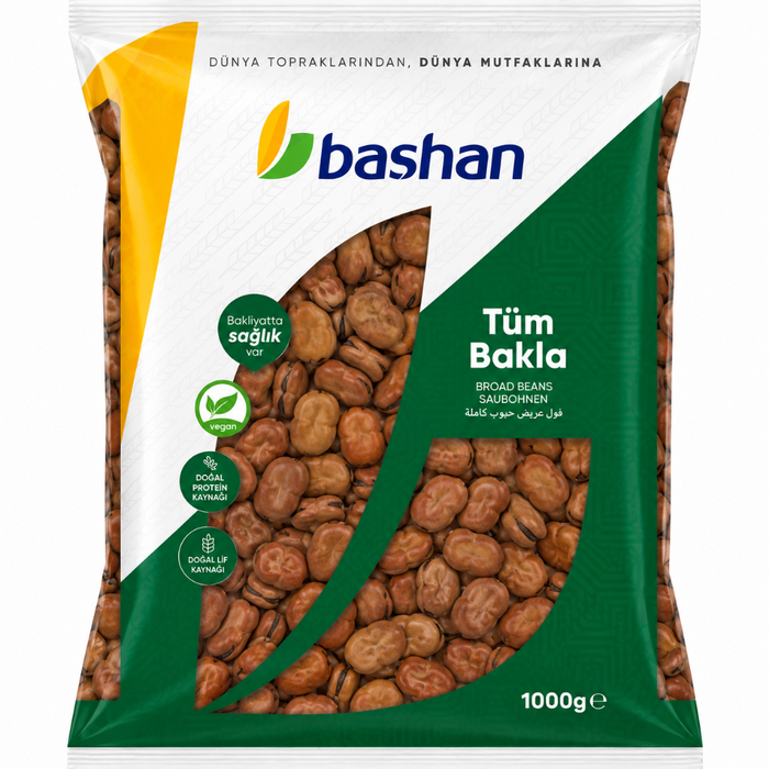 Bashan Tum Bakla - Whole Broad Beans 1kg