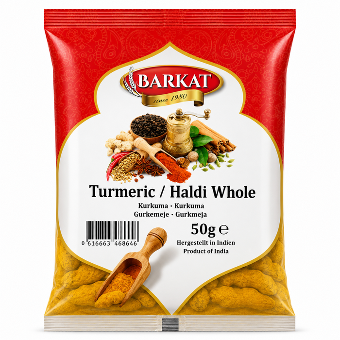Barkat Haldi Whole 50gm
