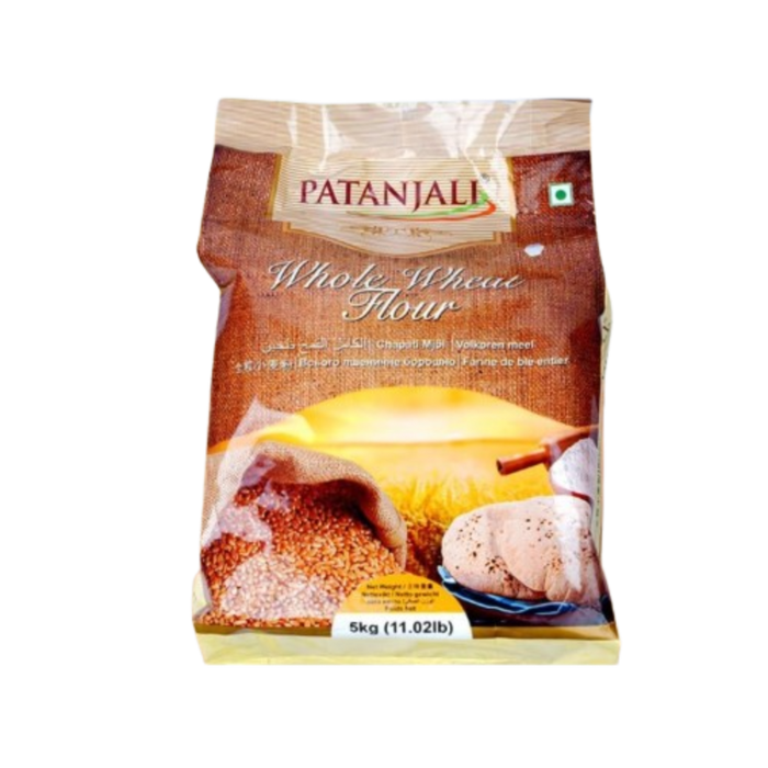Patanjali Whole Atta 5kg (bbe: 06.2026)