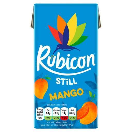 Rubicon Still Mango Juice 288ml