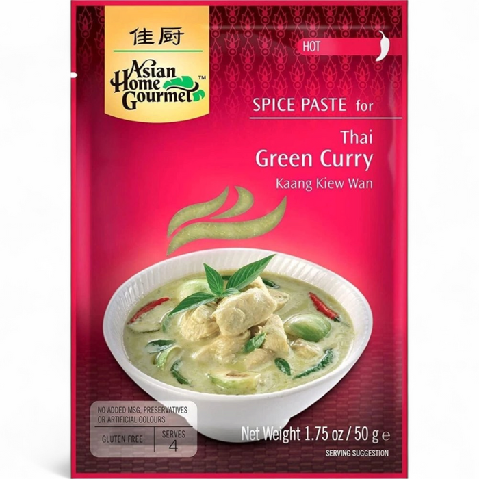 AHG Spice Paste – Thai Green Curry (Hot) 50gm