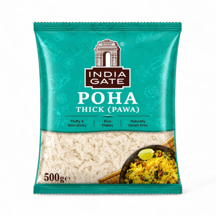 India Gate Poha - Thick 500gm