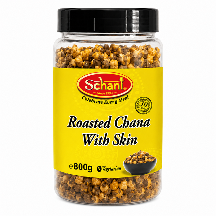 Schani Roasted Chana With Skin (Jar) 800gm