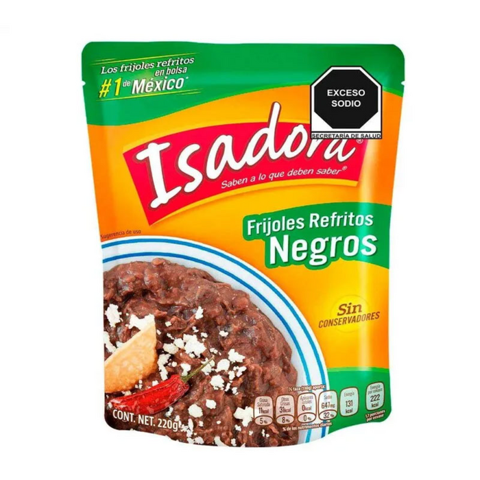 Isadora Frijoles - Refritos Negros (pouch) 220gm