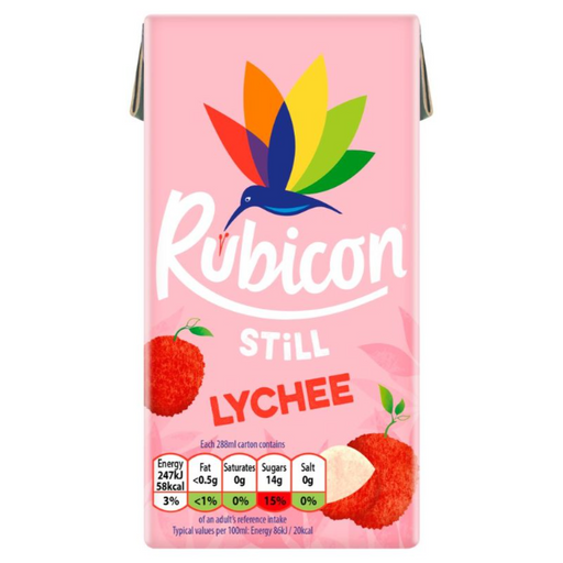 Rubicon Still Lychee Juice 288ml