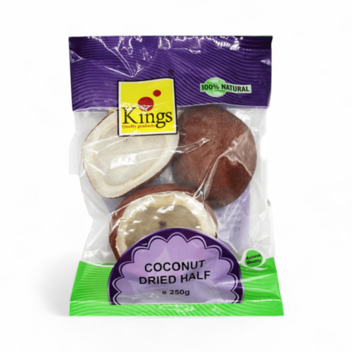 King's Dried Coconut Halves 250gm