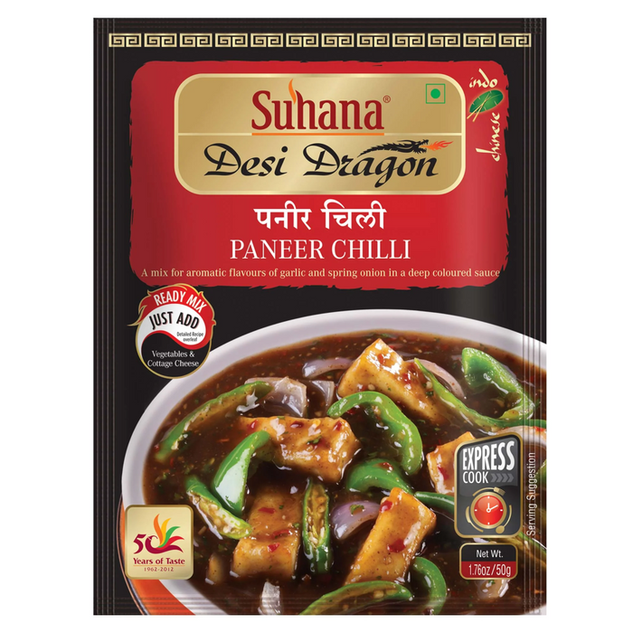 Suhana Instant Paneer Chilli Mix 50gm