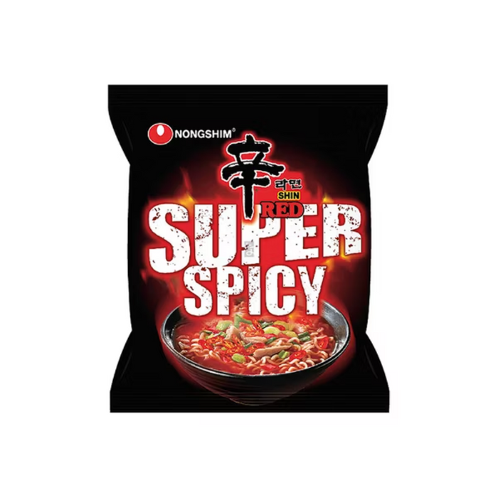 Nongshim Shin Ramyun Noodles - Super Spicy 120gm