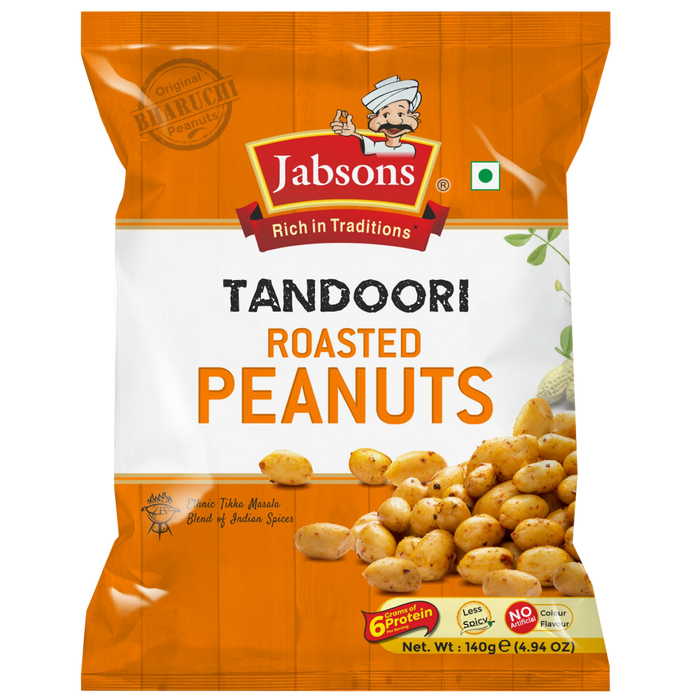 Jabsons Roasted Peanuts - Tandoori 140gm