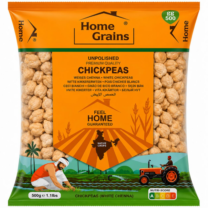 Home Grains Chick Peas 500gm
