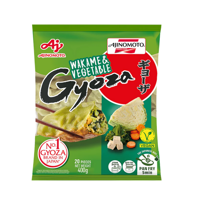 Ajinomoto Gyozа - Wakame & Vegetables (20pcs) 400gm (Only Berlin Delivery)
