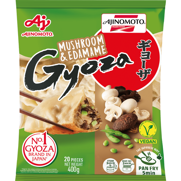 Ajinomoto Gyozа - Mushroom & Edamame (20pcs) 400gm (Only Berlin Delivery)