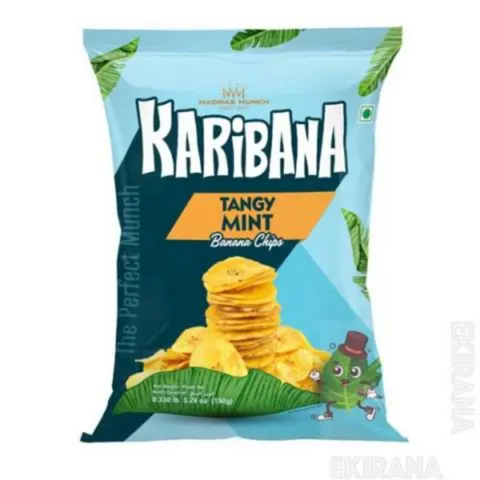 Karibana Plantain Chips- Tangy Mint 150gm
