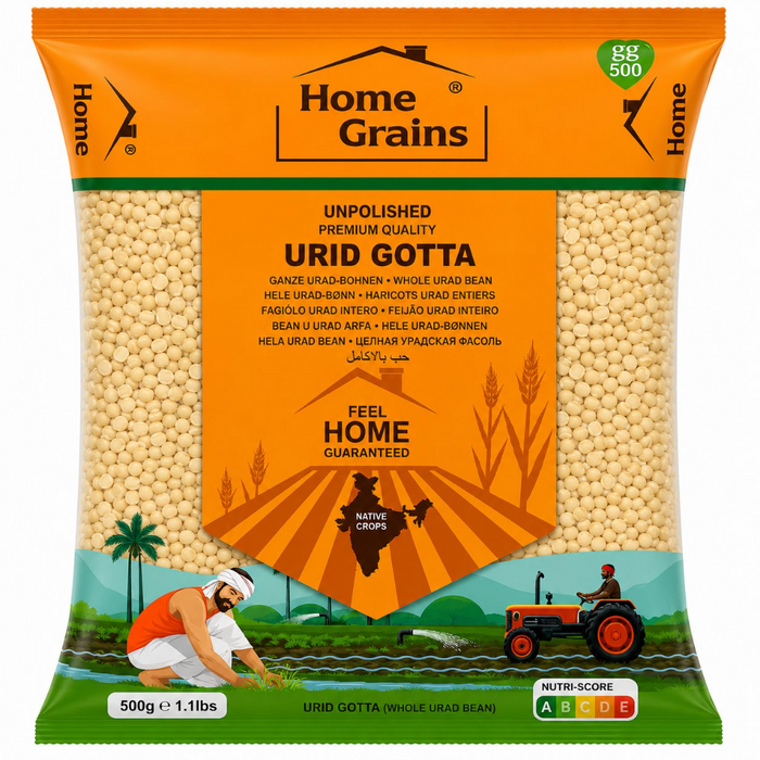 Home Grains Urid Gotta 500gm