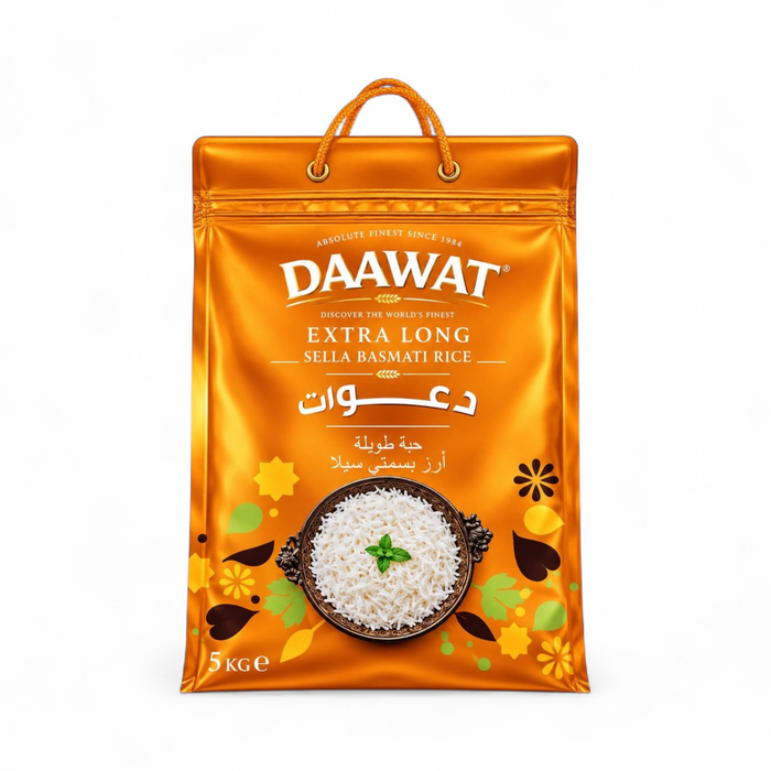 Daawat Basmati Rice - Sella (Extra Long) 5kg