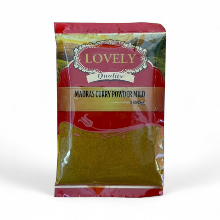 Lovely Mild Madras Curry Powder 100gm