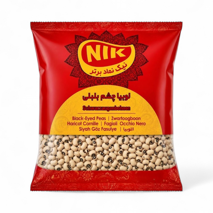 Nik Schwarzaugenbohnen (Black - Eyed Peas) 400gm