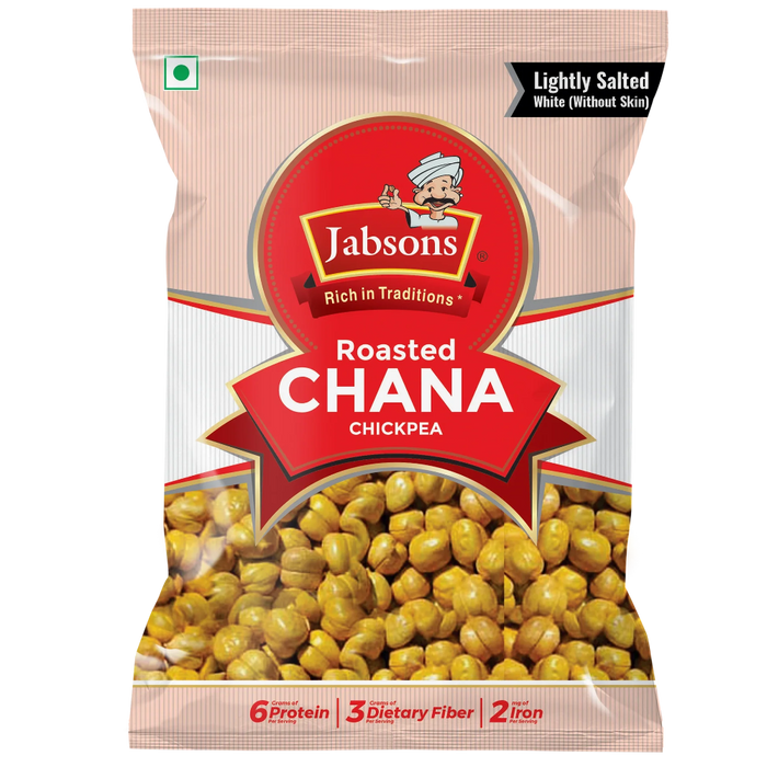 Jabsons Roasted Chana - Lightly Salted 140gm