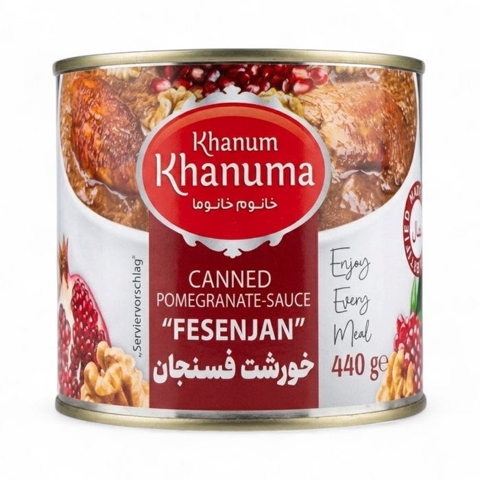 Khanum Khanuma - Pomegrante Sauce (Fesenjan) 440gm
