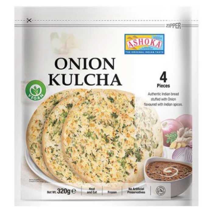 Frozen Ashoka Onion Kulcha (4pcs) 320gm - Only Berlin Delivery