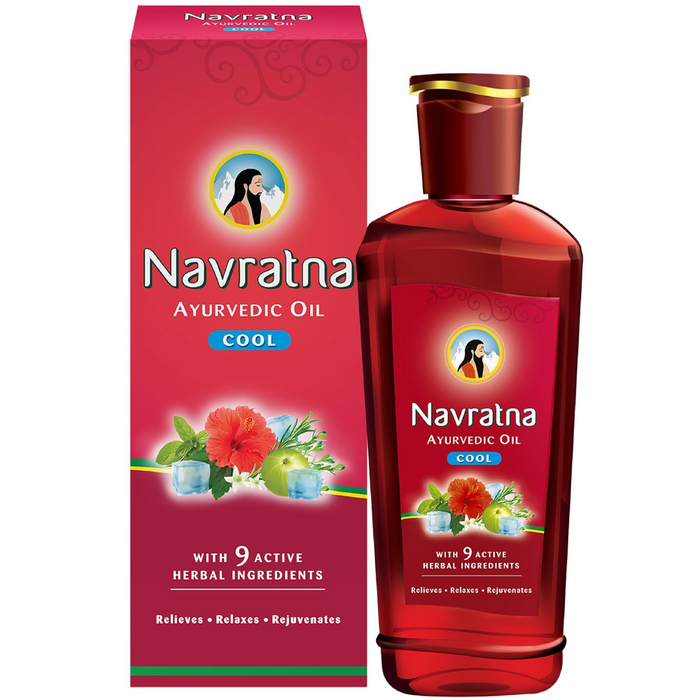 Himani Navratna Herbal Hair Oil - Cool 200ml