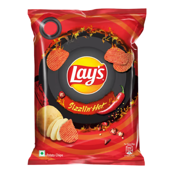 Lays Chips - Sizzling Hot 48gm